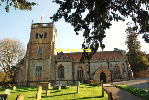 Photo 6"x4" East Coker: St Michael's Church Burton\/ST5313 c2010