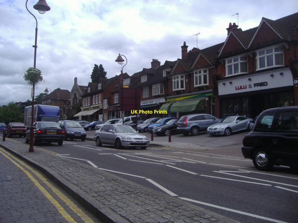Photo 6"x4" Shops on Watling Street, Radlett Radlett c2008