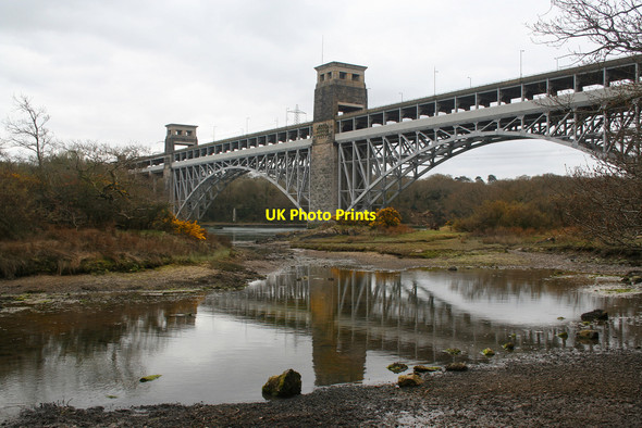 Photo 6"x4" Britannia Bridge Llanfair Pwllgwyngyll c2010