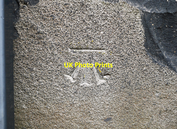 Photo 6"x4" Bench Mark, Dunmurry Dunmurry c2010