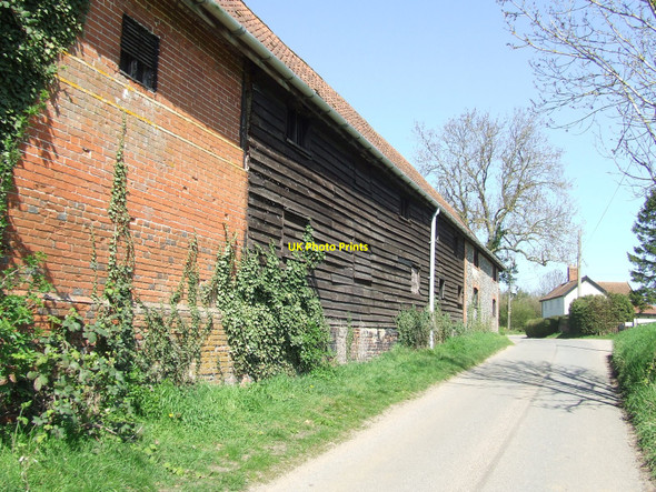Photo 6"x4" Old Farm Building Wattisfield c2010