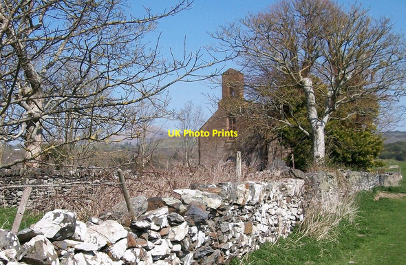 Photo 6"x4" Eglwys Ynyscynhaearn from the south-west Criccieth c2010