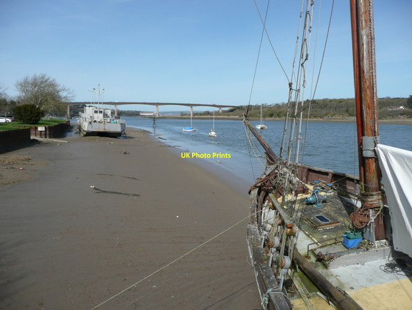 Photo 6"x4" The view from the end of the car park, Bideford Bideford c2010