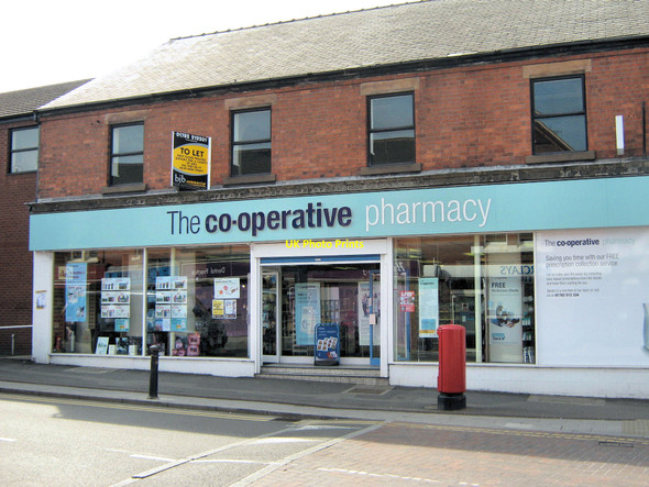 Photo 6"x4" The co-operative pharmacy Biddulph c2010