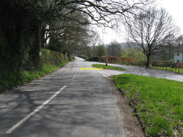 Photo 6"x4" Burnt Oak Road junction with Chillies Lane High Hurstwood c2010
