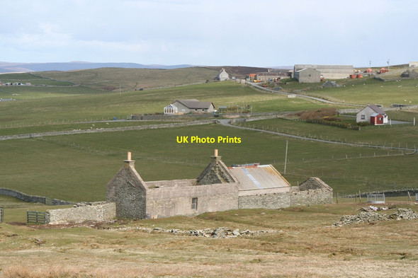 Photo 6"x4" Midgarth croft house Lerwick c2010
