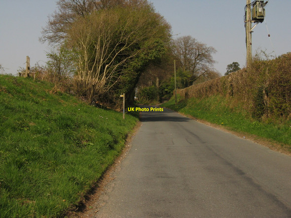Photo 6"x4" North on Hurstwood Road Uckfield c2010