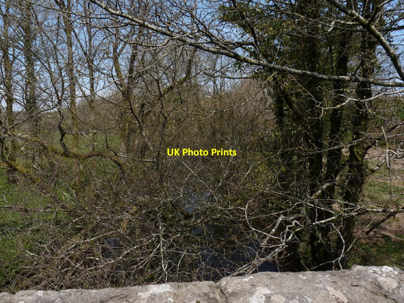 Photo 6"x4" The view upstream from Putford Bridge Bountis Thorne c2010