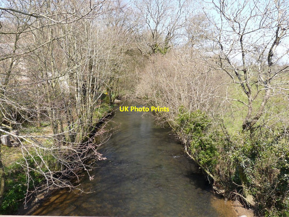 Photo 6"x4" The view upstream from Woodford Bridge Forestreet c2010