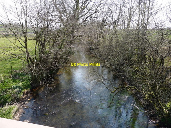 Photo 6"x4" The view downstream from Woodford Bridge Forestreet c2010