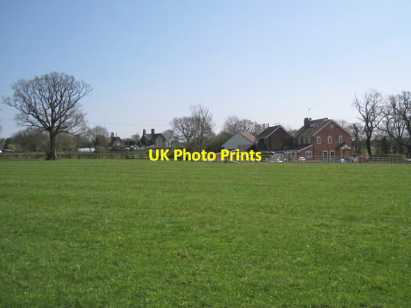 Photo 6"x4" Houses along Oldwich Lane West Fen End\/SP2275 c2010