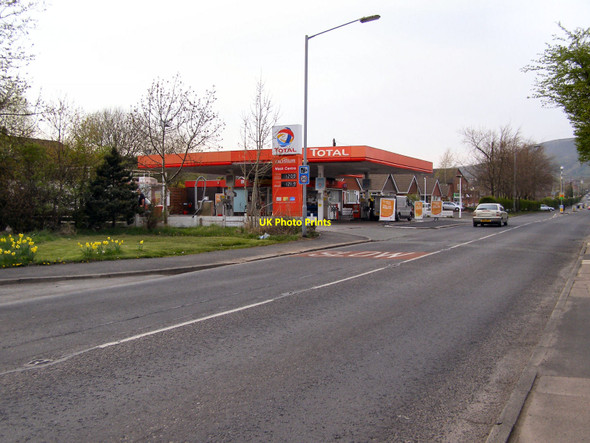Photo 6"x4" Filling Station, Longsight Road Ramsbottom c2010