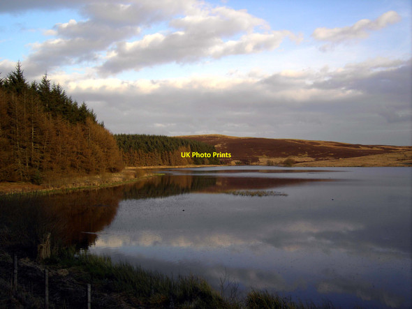 Photo 6"x4" Alemoor Reservoir Roberton\/NT4214 c2010