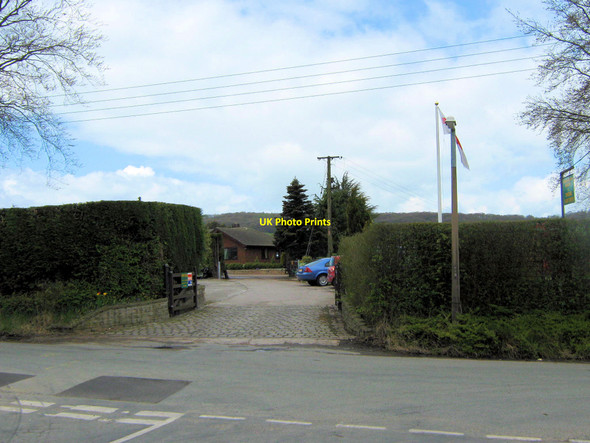 Photo 6"x4" Entrance to Pointon's Plant Centre Biddulph c2010