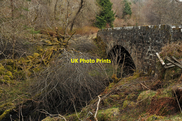 Photo 6"x4" Bridge over Allt Mor Inverfarigaig c2010