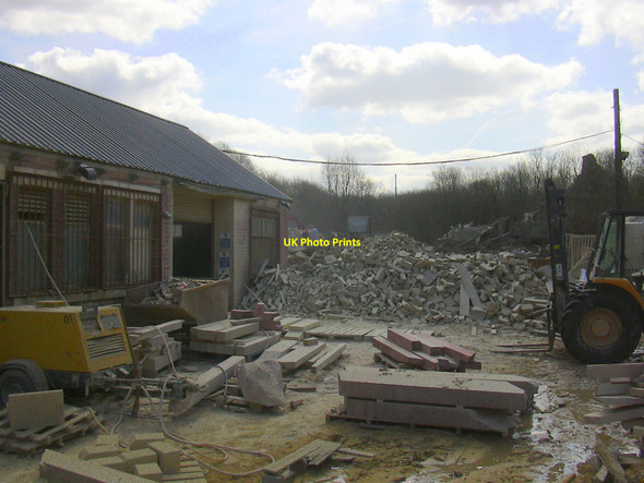 Photo 6"x4" Demolition Site, Alliance Street, Baxenden, Accrington Haslingden c2010
