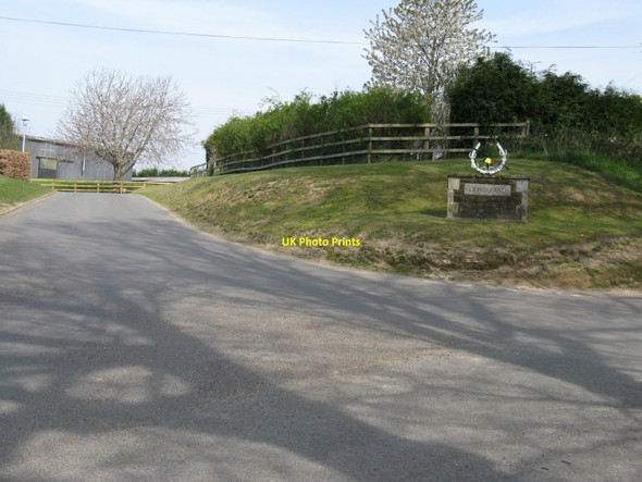 Photo 6"x4" Entrance to Coombelands Codmore Hill c2010