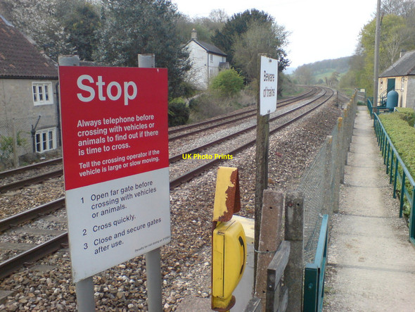 Photo 6"x4" Claverton Level Crossing & Pumping Station Warleigh c2010