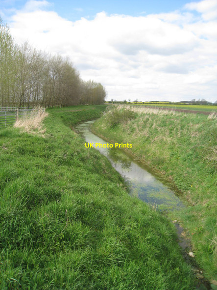 Photo 6"x4" North Kelsey land Drain Brandy Wharf c2010