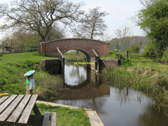 Photo 6"x4" Floodgates on Floodgate Bridge Adversane c2010