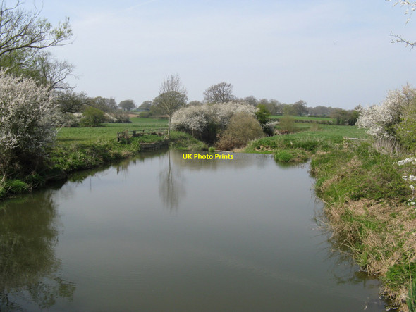 Photo 6"x4" River Arun at Lording's Lock Adversane c2010