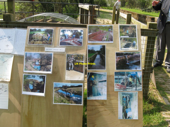 Photo 6"x4" Pictures displaying restoration of Lordings Bridge and Aqueduct Adversane c2010