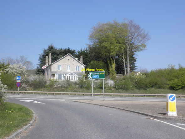 Photo 6"x4" Gloucester Road joins the A46 Swainswick bypass Bailbrook c2010
