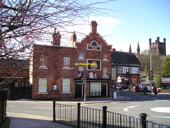 Photo 6"x4" The Odd Fellows Arms Pub, Chester Chester c2010