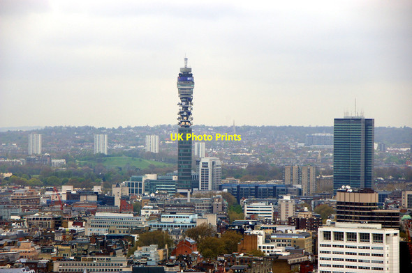 Photo 6"x4" London Skyline from London Eye London c2010