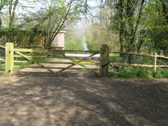 Photo 6"x4" Farm gate at Crabfields Farm Roundstreet Common c2010