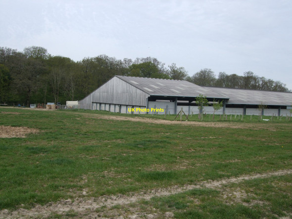 Photo 6"x4" Barns near Stubs Copse Burgess Hill c2010