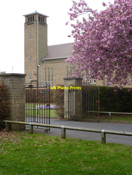 Photo 6"x4" Entrance to Retford cemetery Retford c2010
