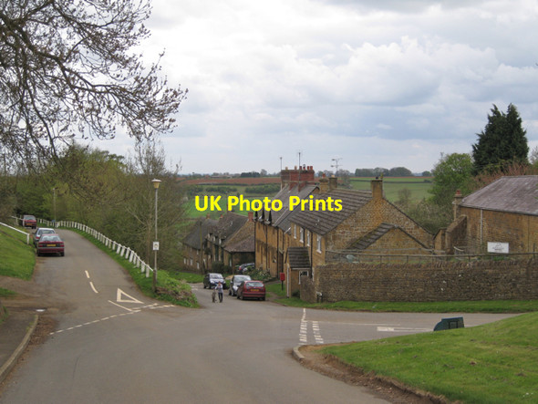 Photo 6"x4" Junction of High Street and Chapel Lane Ratley c2010
