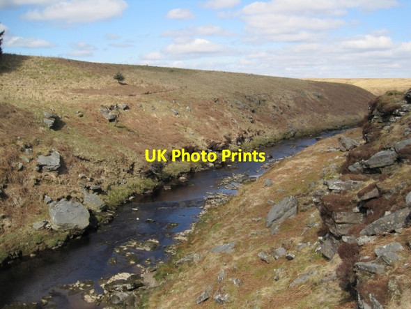 Photo 6"x4" Tod Hole and the River Irthing Hag Sike c2010 P1