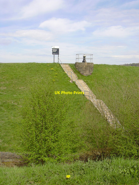 Photo 6"x4" British Waterways' Barrowford Reservoir on the Leeds and Liverpool Canal Barrowford c2010