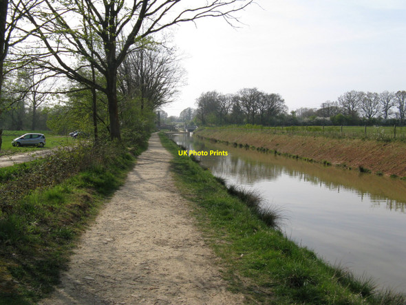 Photo 6"x4" Wide cut on the approach to Loxwood marina Loxwood c2010