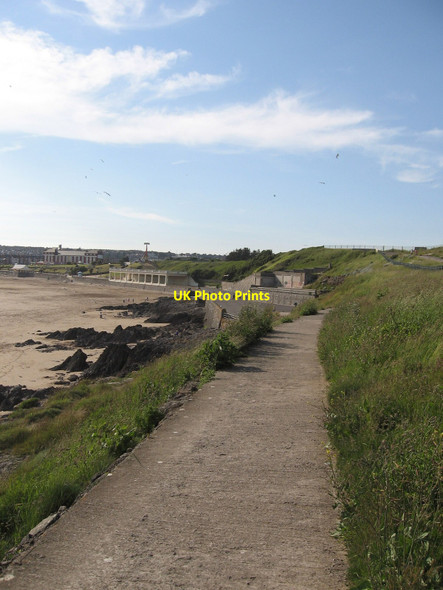 Photo 6"x4" Clement Colley Walk Barry Island c2008