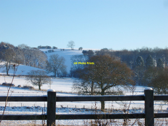 Photo 6"x4" Farmland near Chadwich Chapman's Hill c2010