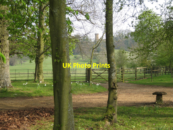 Photo 6"x4" Rear drive, Radway Grange Edgehill\/SP3747 c2010