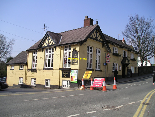 Photo 6"x4" The Golden Fleece Pub, Lymm Lymm c2010