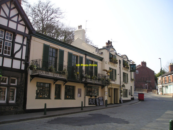 Photo 6"x4" The Spread Eagle Pub, Lymm Lymm c2010
