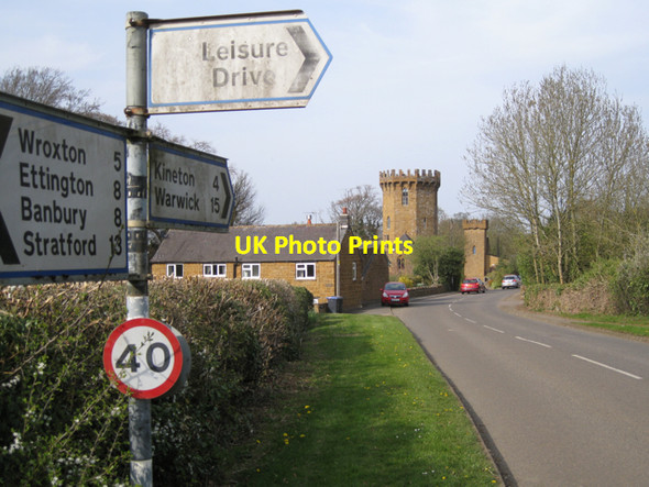 Photo 6"x4" Radway Tower, Edgehill Edgehill\/SP3747 c2010