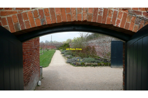 Photo 6"x4" Audley End kitchen garden in Essex Saffron Walden c2010