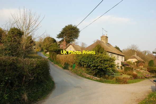 Photo 6"x4" Littlebredy: Lane junction Littlebredy c2010