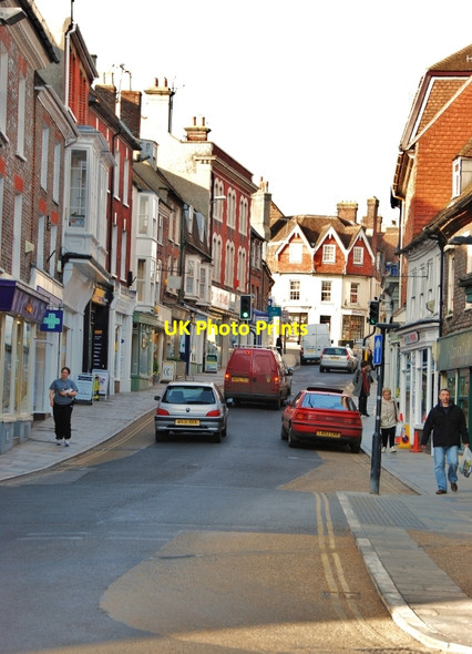 Photo 6"x4" Blandford Forum: Salisbury Street Blandford Forum c2010
