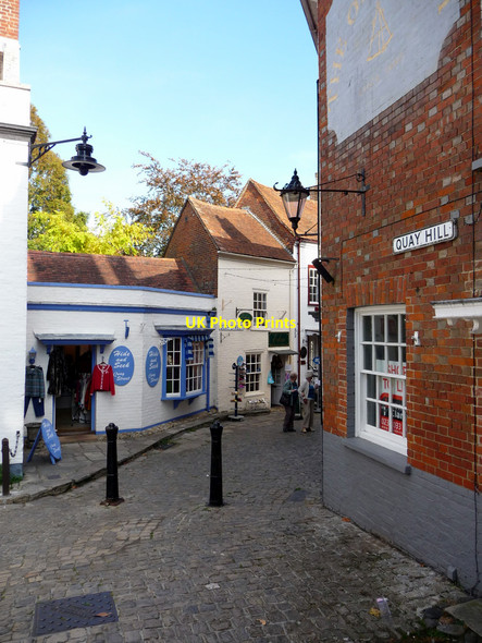 Photo 6"x4" Quay Hill, Lymington, Hampshire Lymington c2009