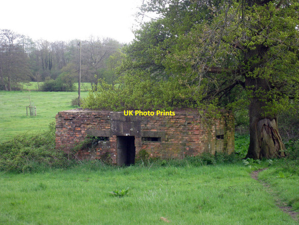 Photo 6"x4" Pillbox near River Uck Isfield c2010