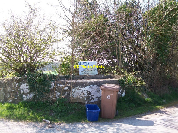 Photo 6"x4" Redundant milk churn stand at Rhedynog Isaf Abererch c2010