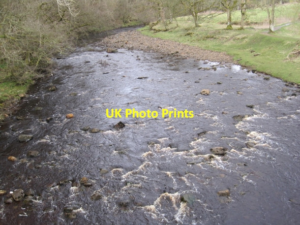 Photo 6"x4" River Irthing from Willowford Bridge Gilsland\/NY6366 c2010