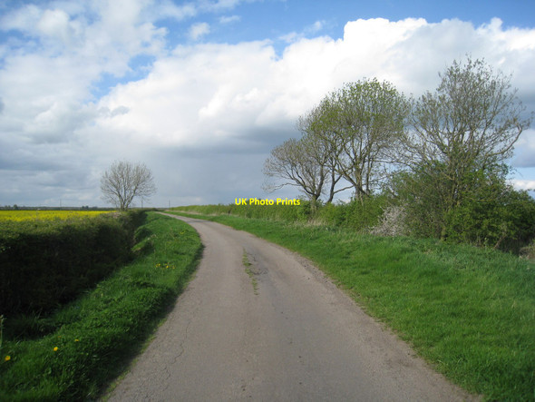 Photo 6"x4" Barnby Lane Claypole c2010